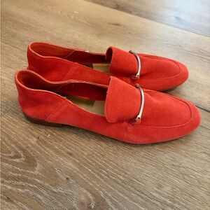 Elegant Chili Suede Loafers 8